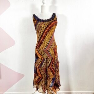 Signature by Robbie Bee Dress Size 8 Y2K 2000s Fairycore Whimsical Boho